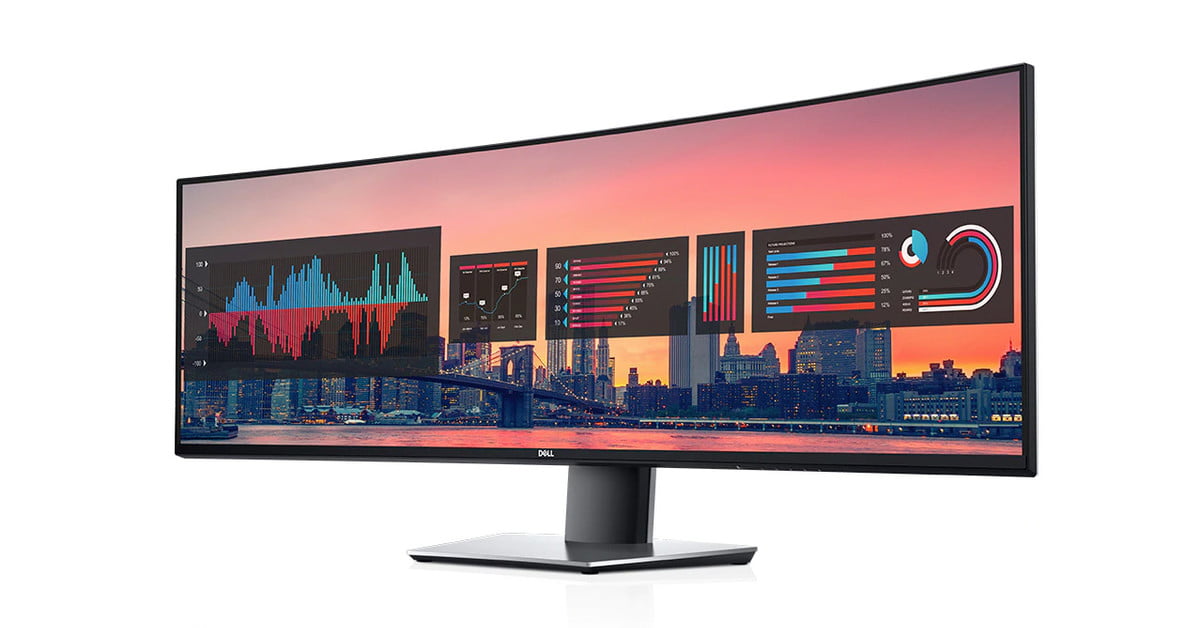 49" super ultra wide monitor of 32:9 ratio